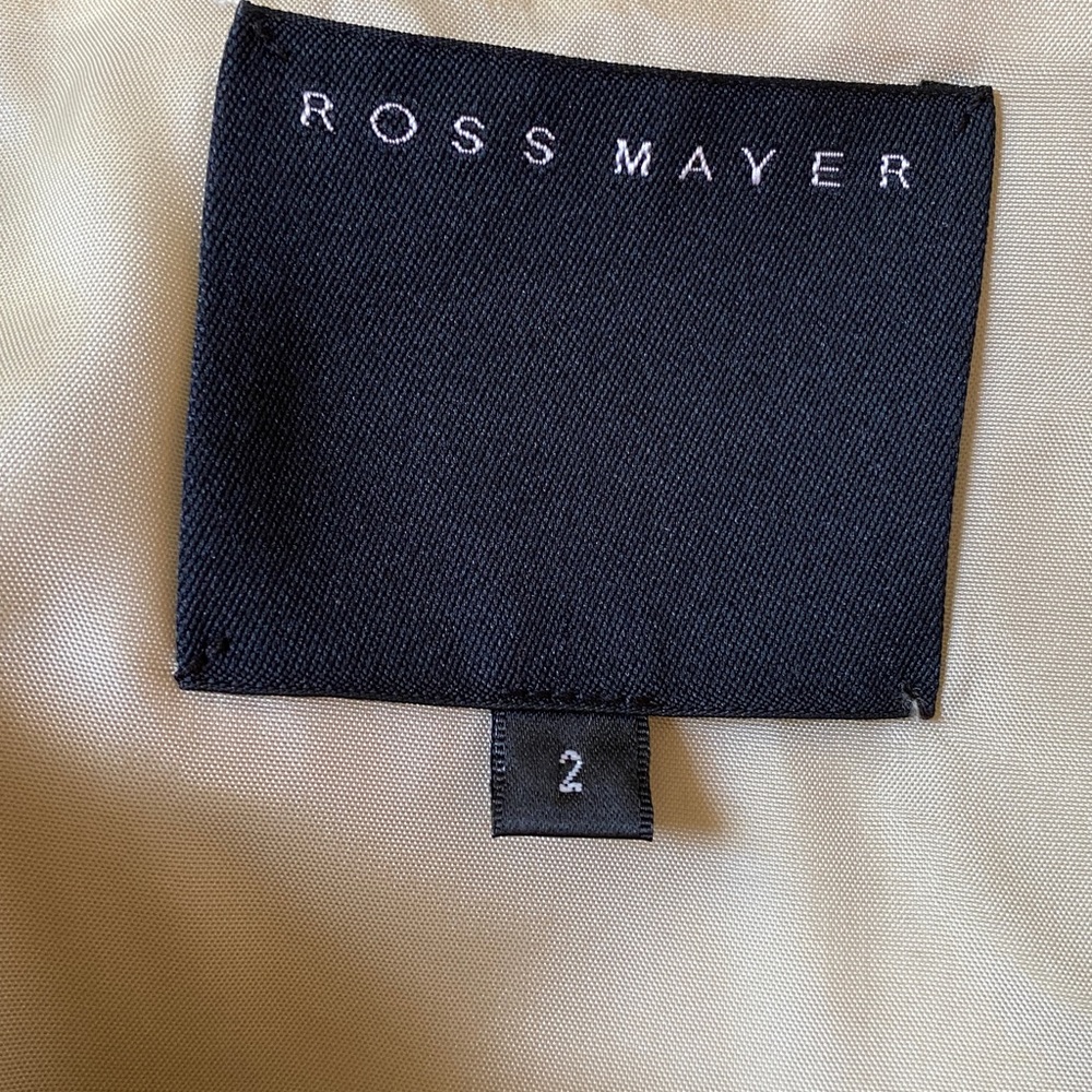 Ross Mayer Portrait Collar Formal Gown Size 2 - Picture 12 of 16